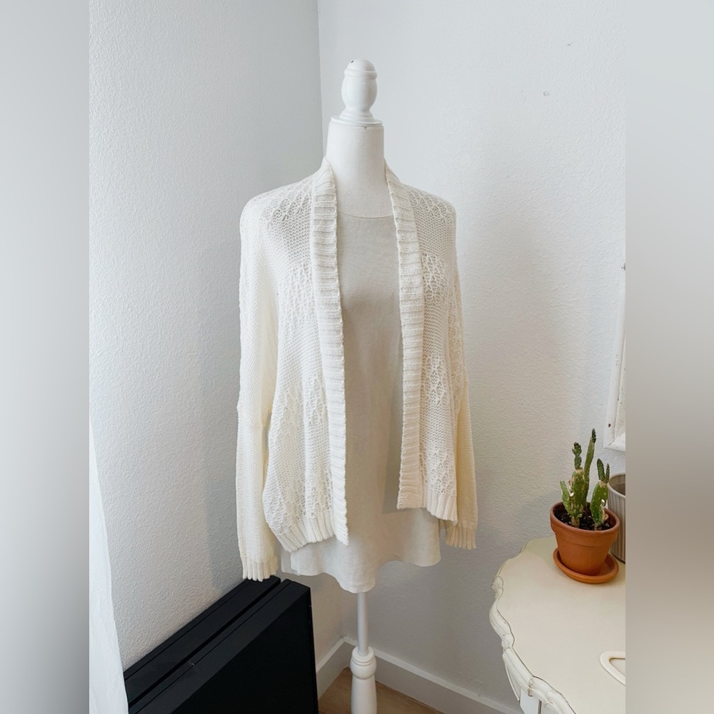 Wooden Ships Elegant Cream Women's Sweater S/M